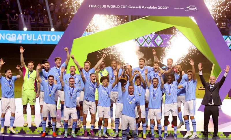 Manchester City amankan gelar juara Piala Dunia antarklub