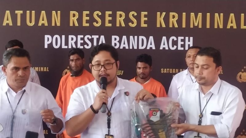 Polisi kembali tetapkan dua tersangka penyelundup Rohingya ke Aceh