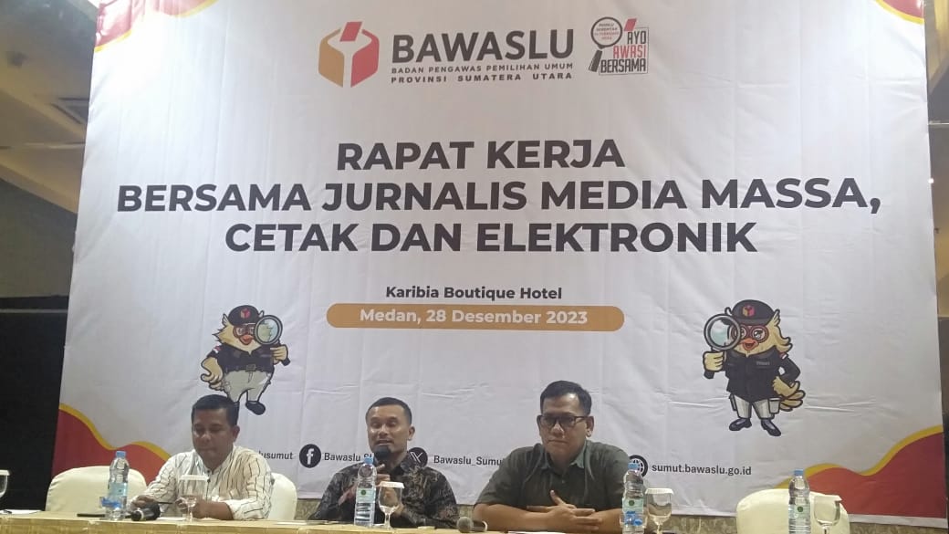 Bawaslu Sumut minta media berperan aktif awasi proses Pemilu 2024 Bawaslu Sumut minta media berperan aktif awasi proses Pemilu 2024