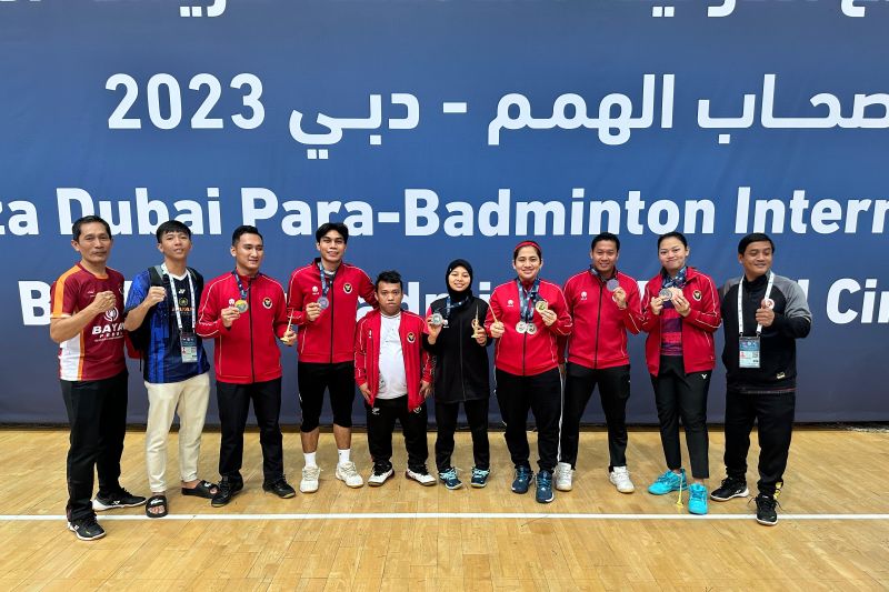 Para bulu tangkis Indonesia raih tujuh medali di Fazza Dubai Para Badminton International 2023 Para bulu tangkis Indonesia raih tujuh medali di Fazza Dubai Para Badminton International 2023