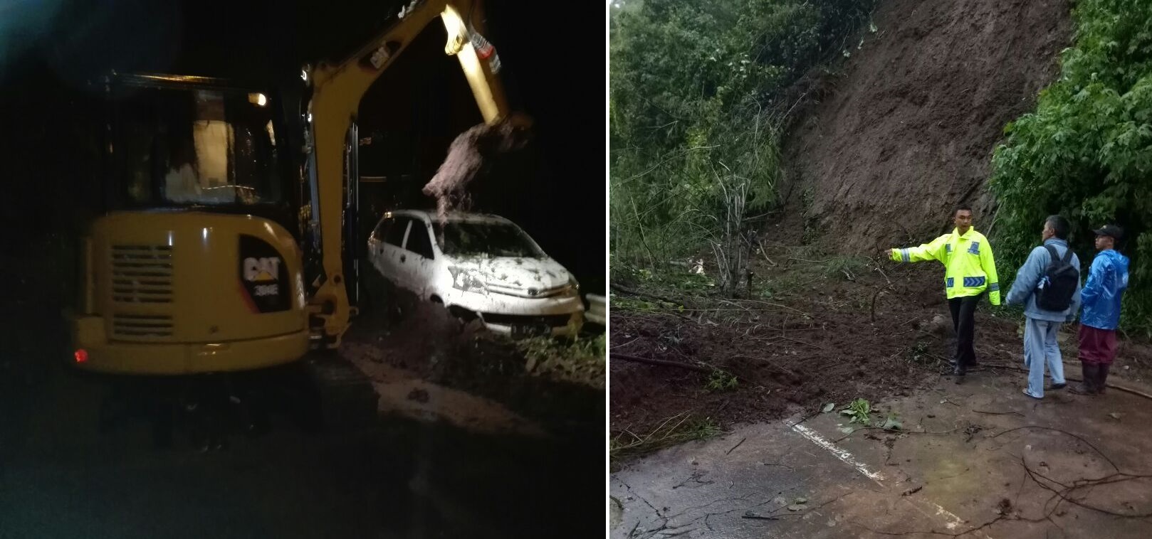 9 Desember 2016: Longsor timbun mobil di jalur nasional Nagreg 9 Desember 2016: Longsor timbun mobil di jalur nasional Nagreg