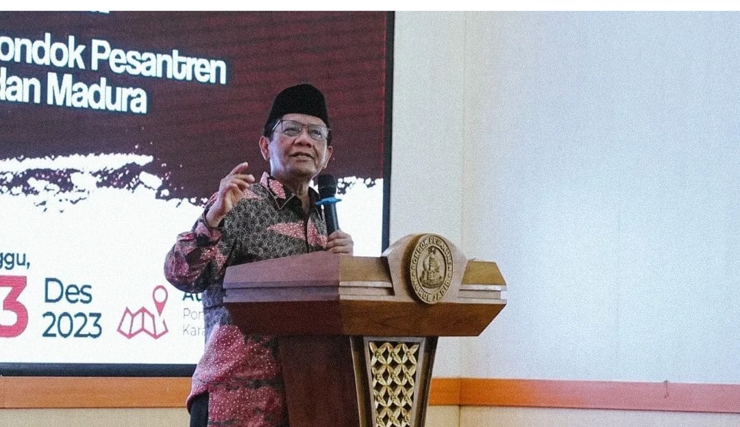 Mahfud katakan Indonesia tidak akan berkah jika pemilunya tidak baik Mahfud katakan Indonesia tidak akan berkah jika pemilunya tidak baik