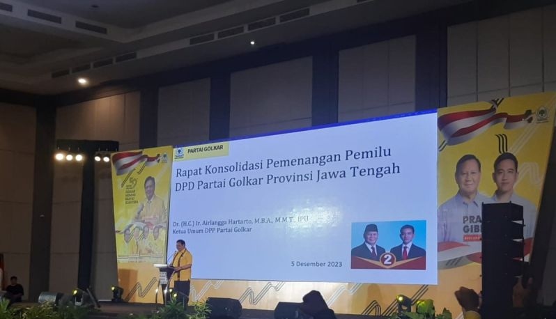 Golkar sebut elektabilitas Prabowo-Gibran di Jateng positif