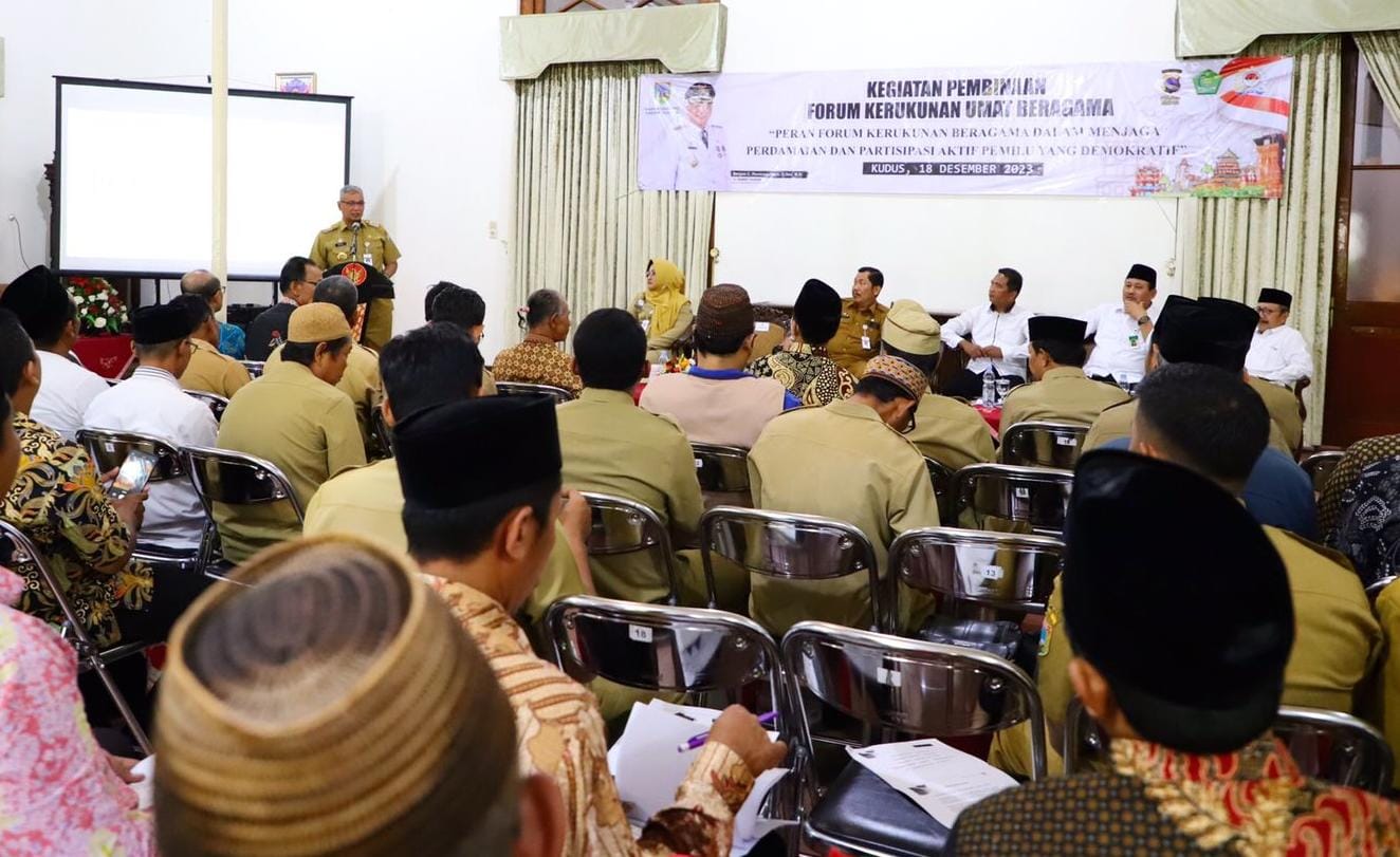 Wujudkan Pemilu Damai, Pemkab Kudus gandeng FKUB Wujudkan Pemilu Damai, Pemkab Kudus gandeng FKUB