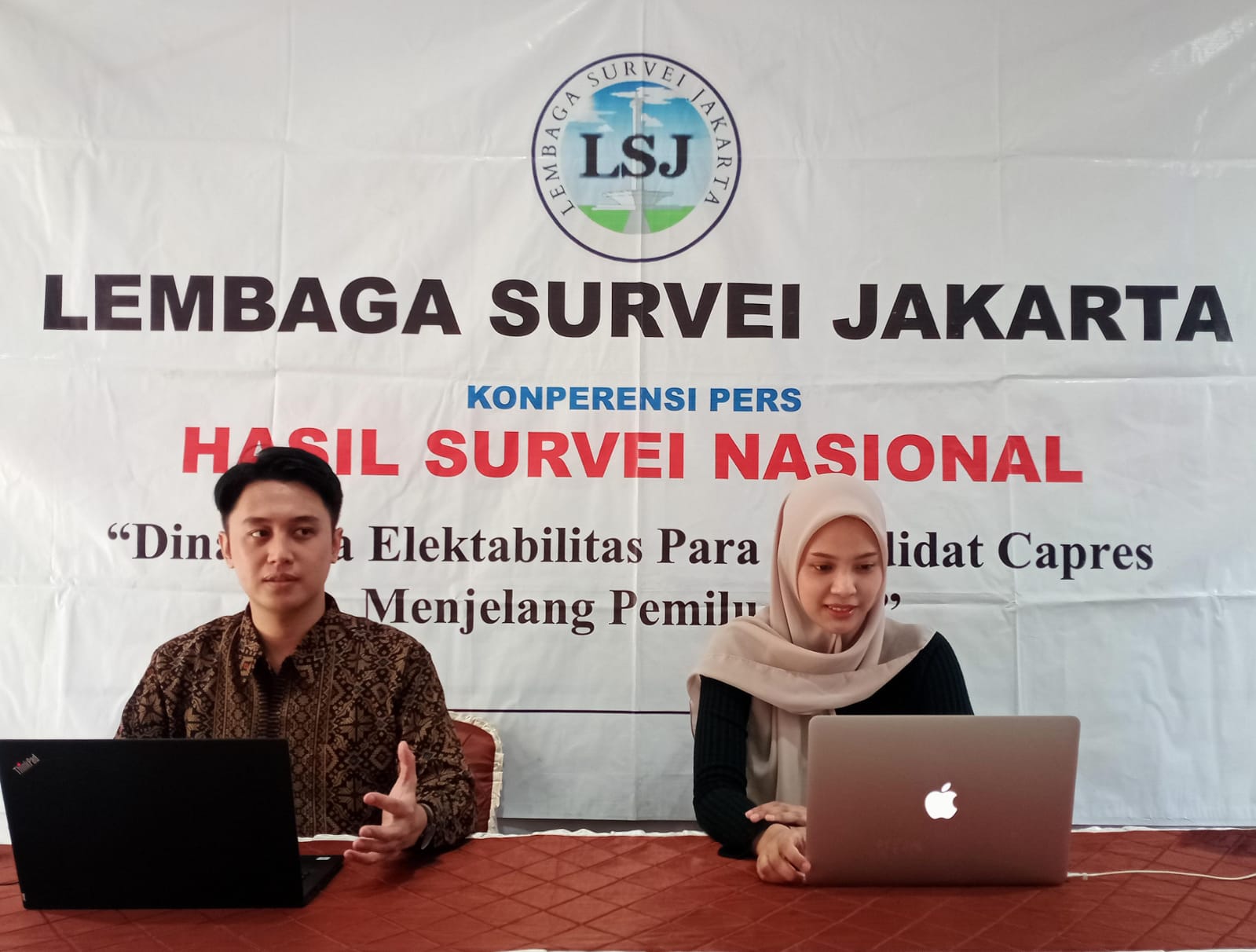 Survei LSJ ungkap elektabilitas Prabowo-Gibran melesat, Pilpres berpeluang satu putaran Survei LSJ ungkap elektabilitas Prabowo-Gibran melesat, Pilpres berpeluang satu putaran