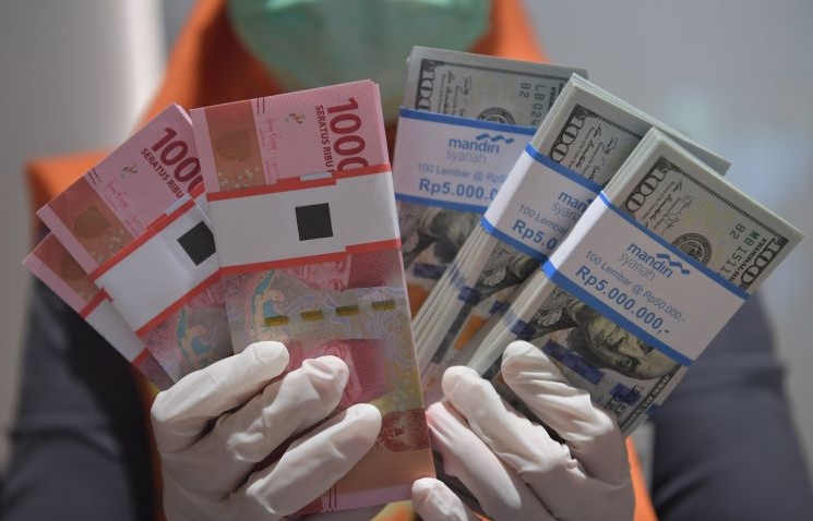 Rupiah meningkat ditopang sentimen risk on di pasar