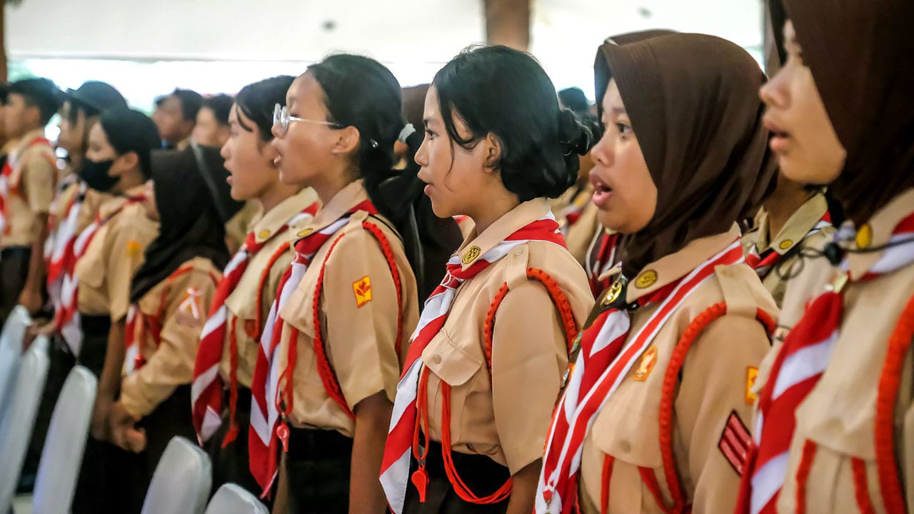 Tumbuhkan toleransi, ratusan pelajar ikuti Kemah Bakti Antarumat Beragama