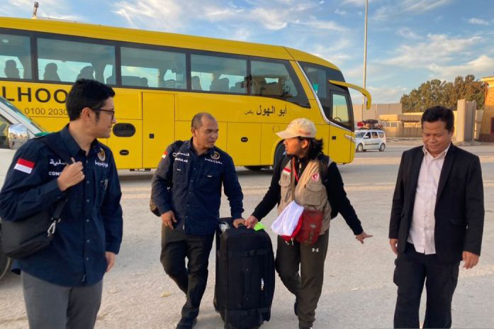 Satu relawan MER-C di RS Indonesia Gaza telah tiba di Tanah Air Satu relawan MER-C di RS Indonesia Gaza telah tiba di Tanah Air