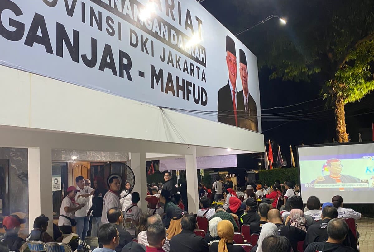Nobar debat Pilpres, Wibi akui dongkrak semangat menangkan Ganjar-Mahfud di DKI Nobar debat Pilpres, Wibi akui dongkrak semangat menangkan Ganjar-Mahfud di DKI