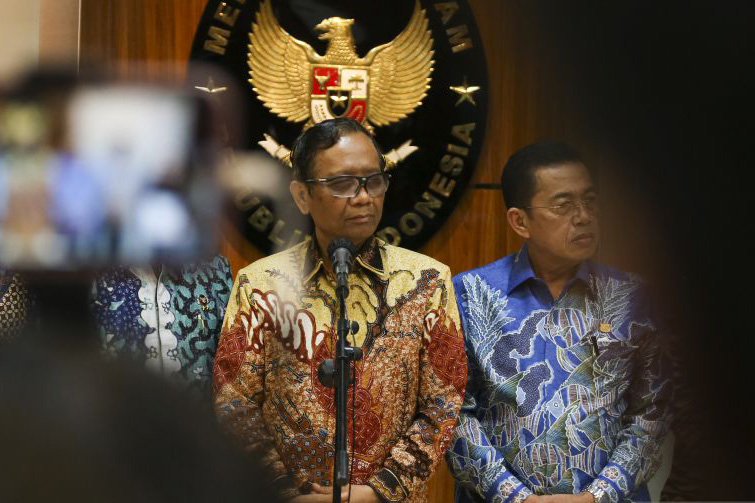 Mahfud tak persoalkan RRU DKJ yang atur gubernur ditunjuk presiden Mahfud tak persoalkan RRU DKJ yang atur gubernur ditunjuk presiden