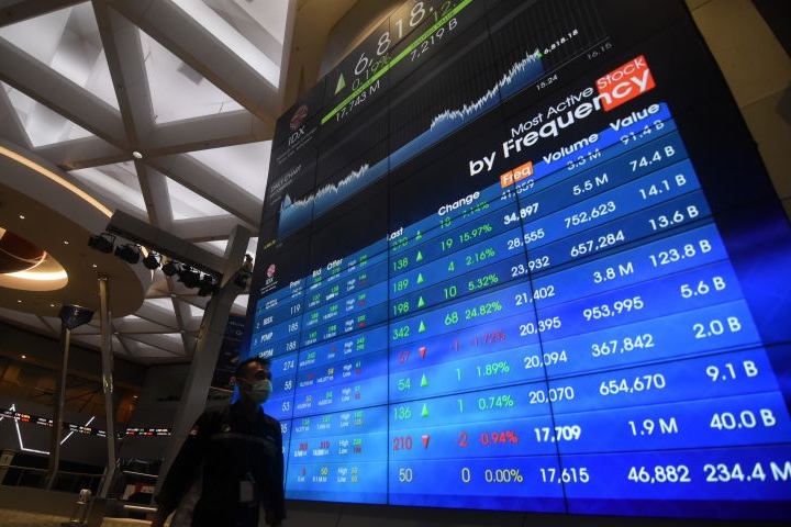 IHSG ditutup turun ikuti pelemahan bursa kawasan Asia