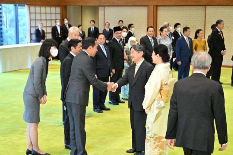 Kaisar Naruhito diundang kembali ke Indonesia oleh Presiden Jokowi Kaisar Naruhito diundang kembali ke Indonesia oleh Presiden Jokowi