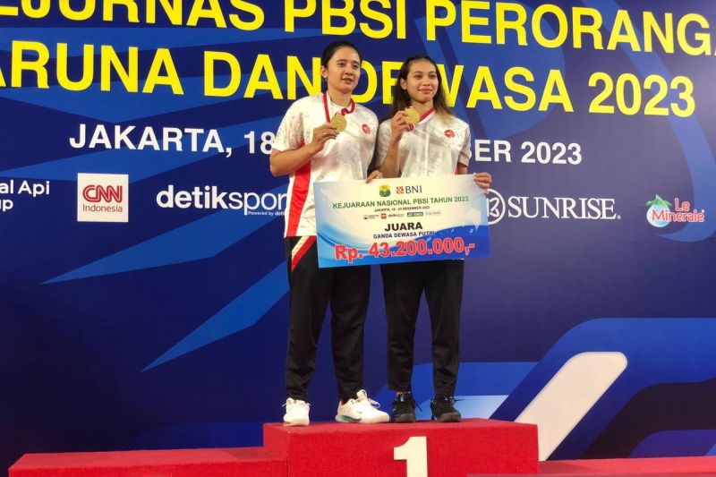 DKI Jakarta keluar sebagai juara umum BNI Kejurnas PBSI 2023