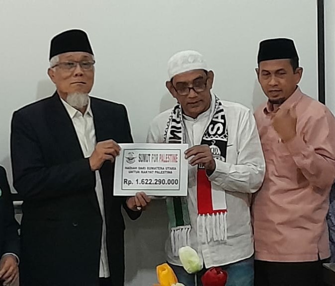 Gerakan masyarakat Sumut bersama MUI kumpulkan donasi untuk Palestina Rp1,6 miliar lebih Gerakan masyarakat Sumut bersama MUI kumpulkan donasi untuk Palestina Rp1,6 miliar lebih