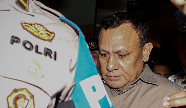 Jokowi teken keppres pemberhentian Firli Bahuri sebagai ketua KPK
