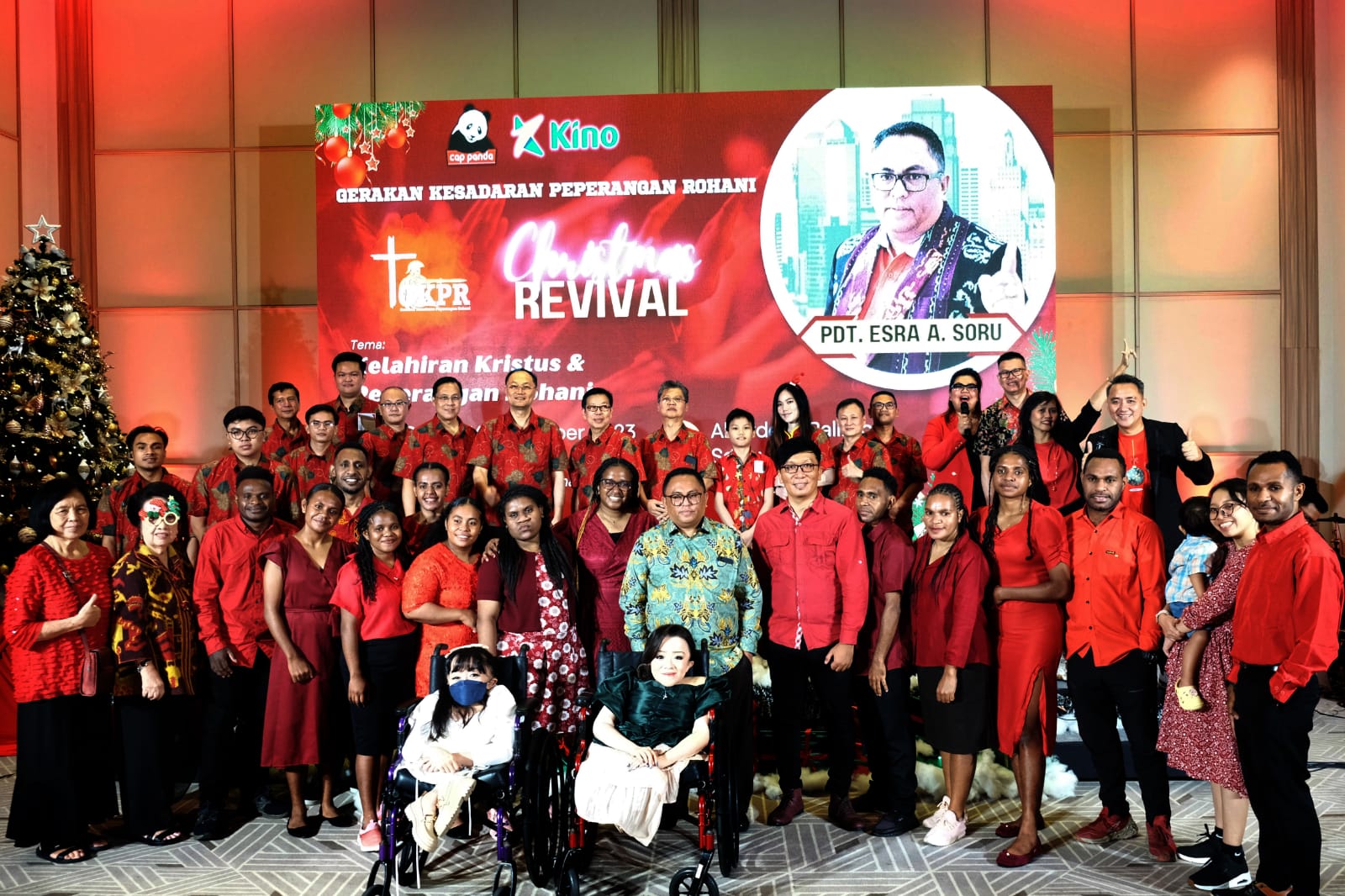 GKPR gelar ibadah Natal 2023 diikuti ratusan umat Kristiani GKPR gelar ibadah Natal 2023 diikuti ratusan umat Kristiani