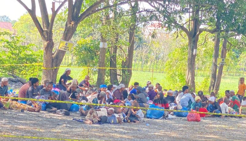 Disdukcapil Pidie didatangi ratusan pengungsi Rohingya Disdukcapil Pidie didatangi ratusan pengungsi Rohingya