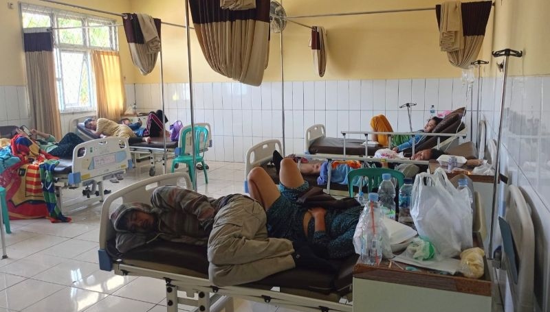 BPBD Bogor laporkan 121 warga Leuwisadeng keracunan massal