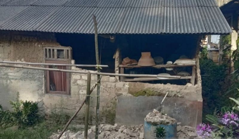 BPBD Bogor laporkan 61 rumah rusak akibat gempa Sukabumi