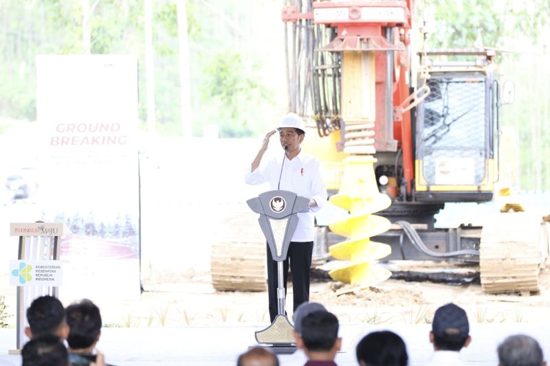 Presiden sebut pembangunan IKN berkembang setiap bulan Presiden sebut pembangunan IKN berkembang setiap bulan