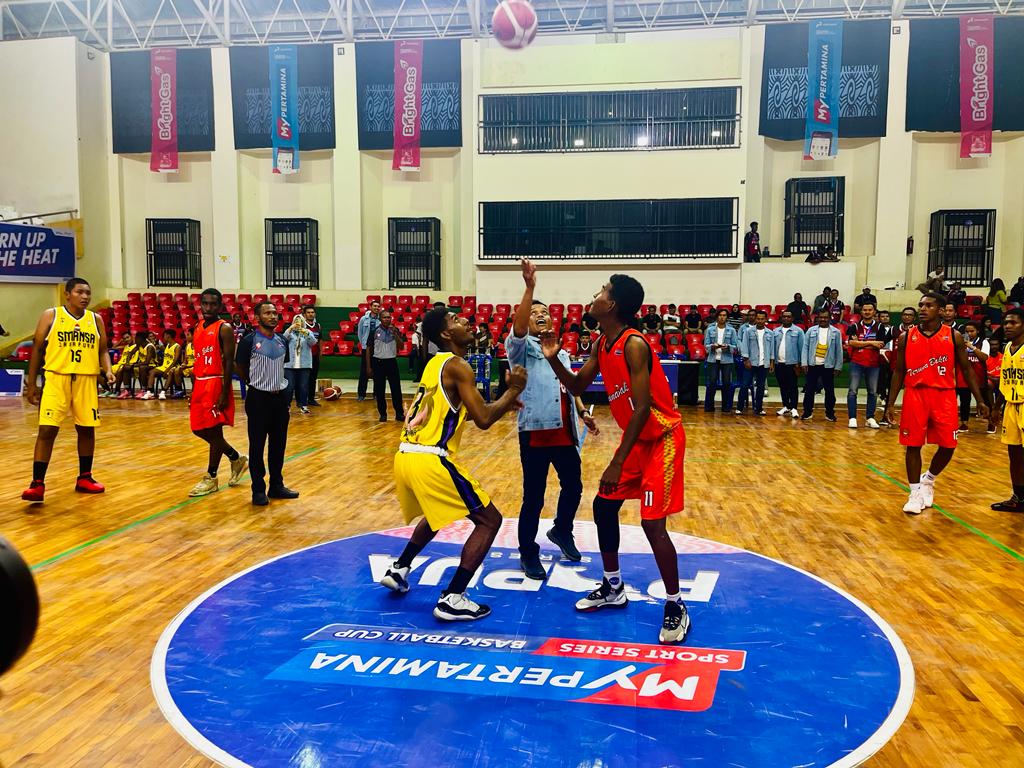 My Pertamina Sports Series Basketball 2023, cari bakat generasi milenial Papua My Pertamina Sports Series Basketball 2023, cari bakat generasi milenial Papua