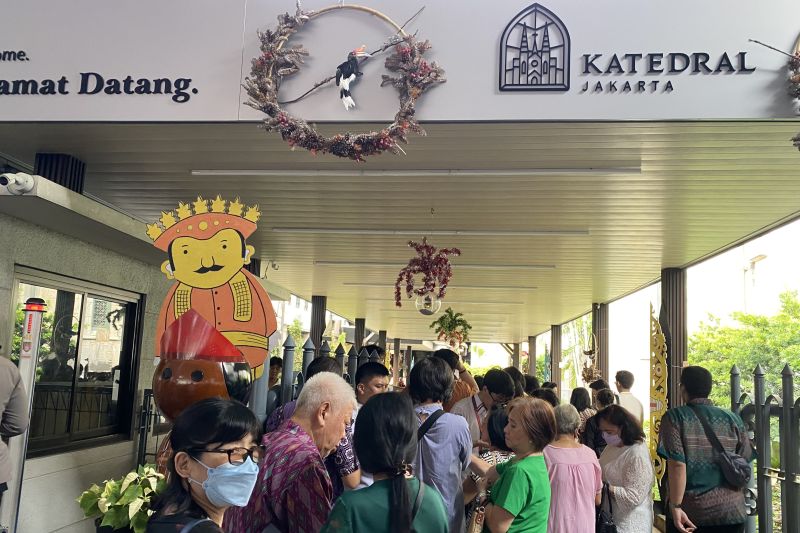 Katedral Jakarta dukung perdamaian global lewat tema Natal 2023