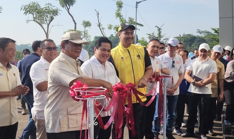 Prabowo harap akademi Garudayaksa dapat munculkan potensi pesepak bola