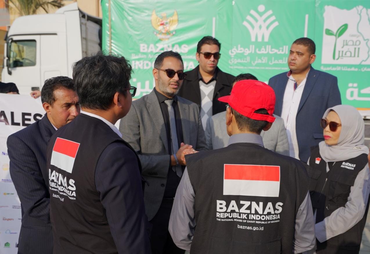 Mishr Al Kheir sebut bantuan masyarakat Indonesia melalui BAZNAS sangat berarti bagi Palestina Mishr Al Kheir sebut bantuan masyarakat Indonesia melalui BAZNAS sangat berarti bagi Palestina