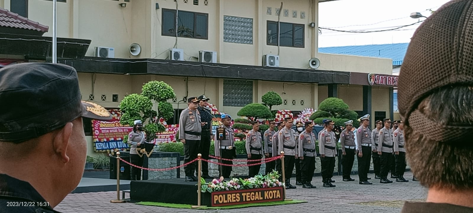 Siap amankan Nataru, Polres Tegal Kota apel gelar pasukan Operasi Lilin Candi 2023 Siap amankan Nataru, Polres Tegal Kota apel gelar pasukan Operasi Lilin Candi 2023