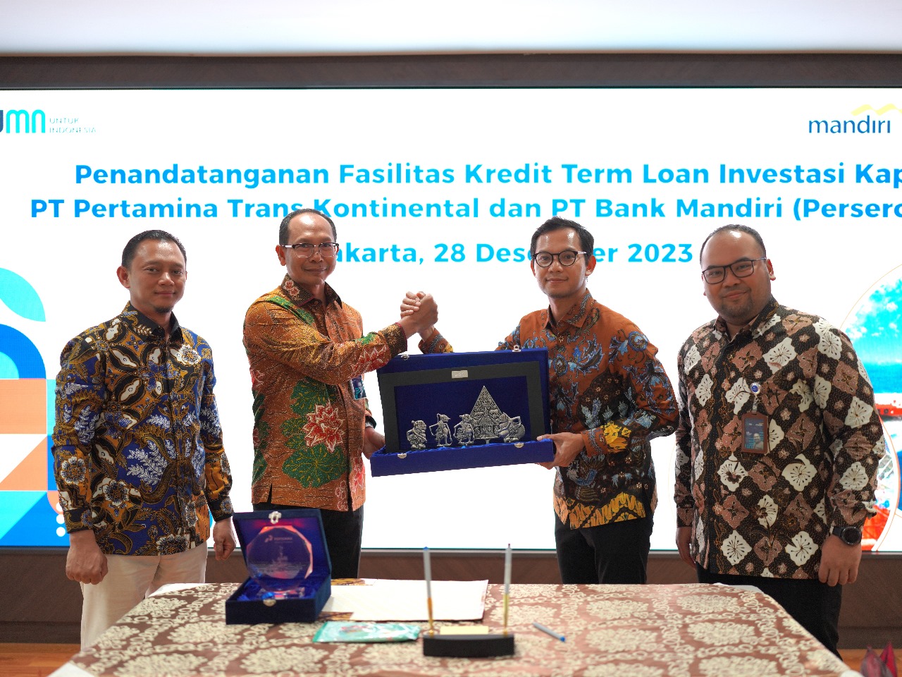 PTK kantongi fasilitas kredit Rp279,27 miliar dari Bank Mandiri PTK kantongi fasilitas kredit Rp279,27 miliar dari Bank Mandiri