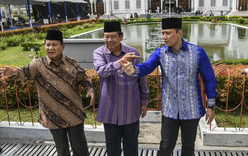 Prabowo berpesan kepada pendukung untuk jalankan demokrasi dengan baik