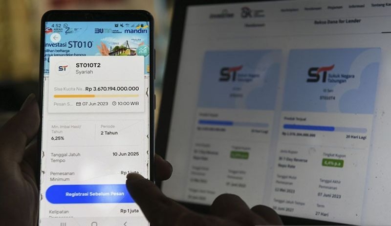 Pemerintah serap dana Rp4 triliun dari lelang enam seri SBSN