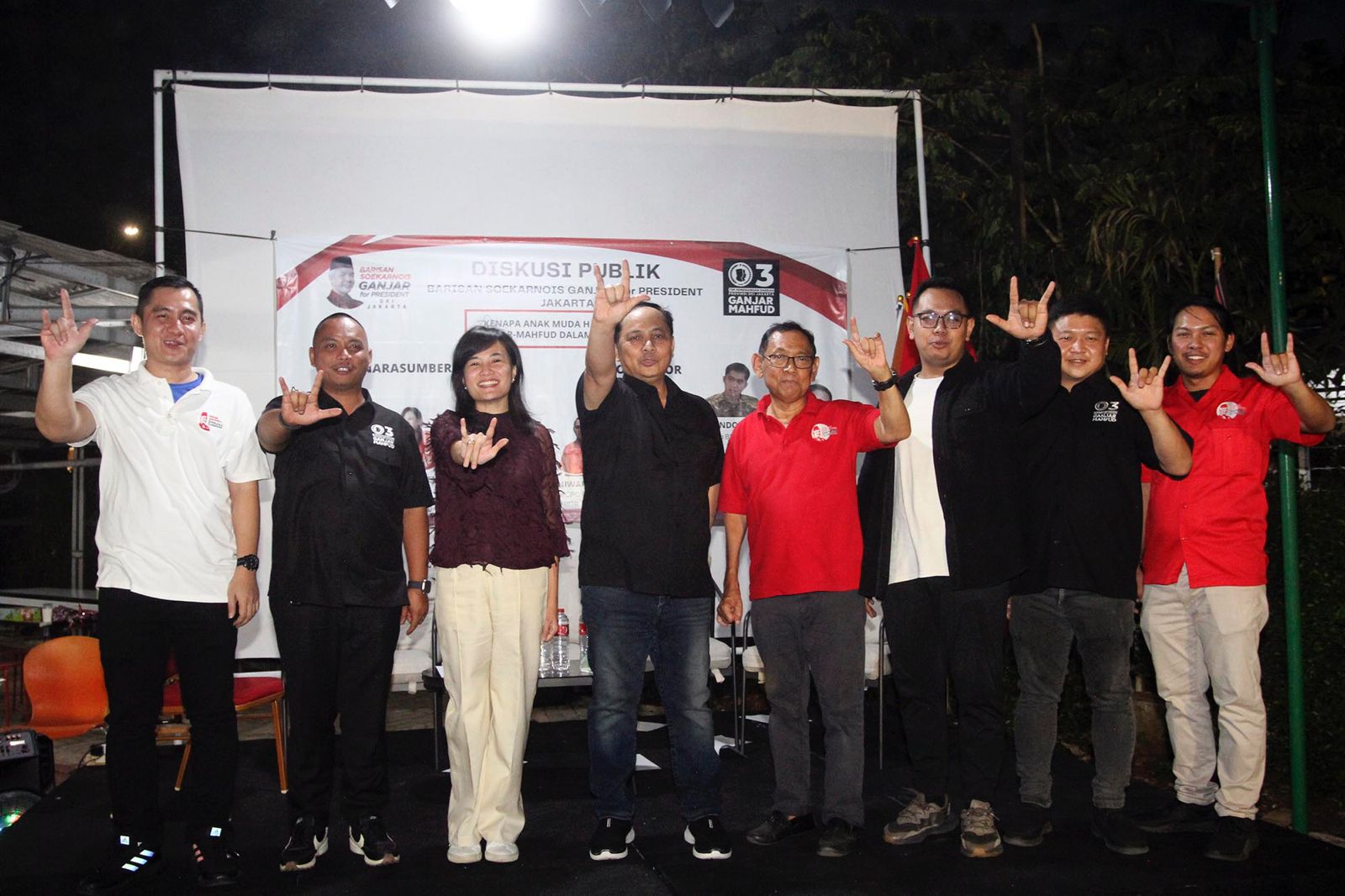 Semangati pemuda, Wibi turun langsung demi kemenagan Ganjar-Mahfud di Jakarta Semangati pemuda, Wibi turun langsung demi kemenagan Ganjar-Mahfud di Jakarta