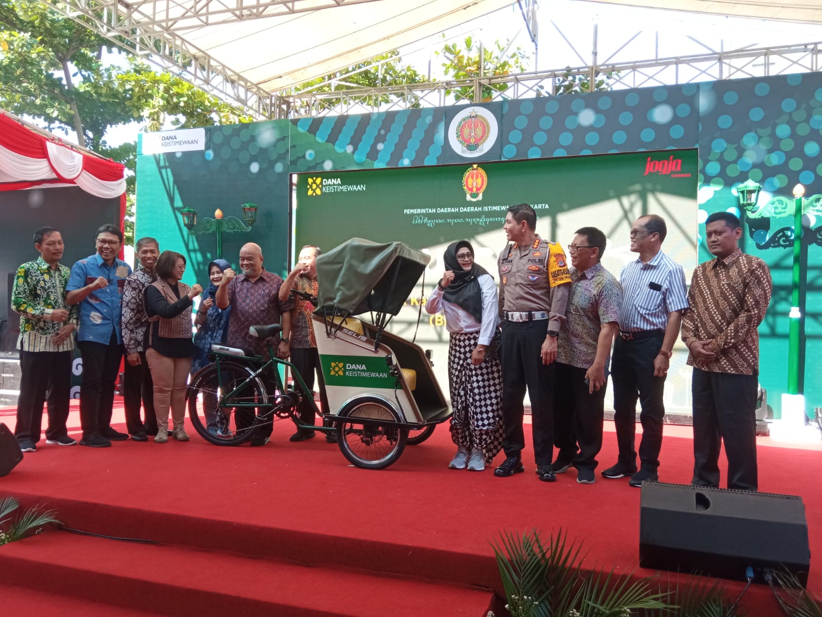 DPRD DIY sambut baik launching becak kayuh alternatif DPRD DIY sambut baik launching becak kayuh alternatif