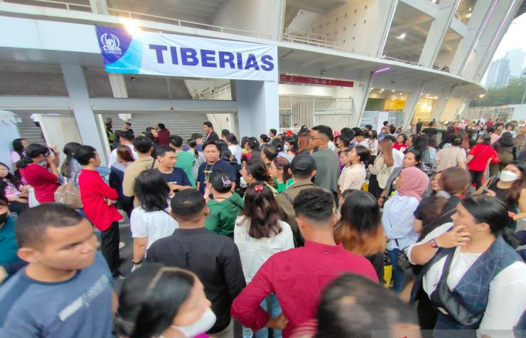 200 ribu umat hadiri perayaan Natal Gereja Tiberias di GBK