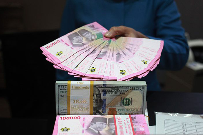 Rupiah naik 30 poin menjadi Rp15.495