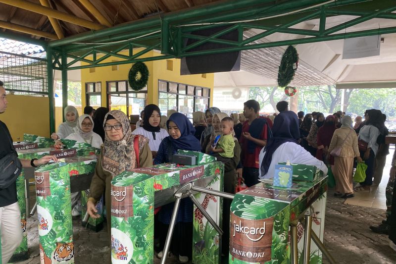 Jumlah pengunjung Taman Margasatwa Ragunan capai 29 ribu