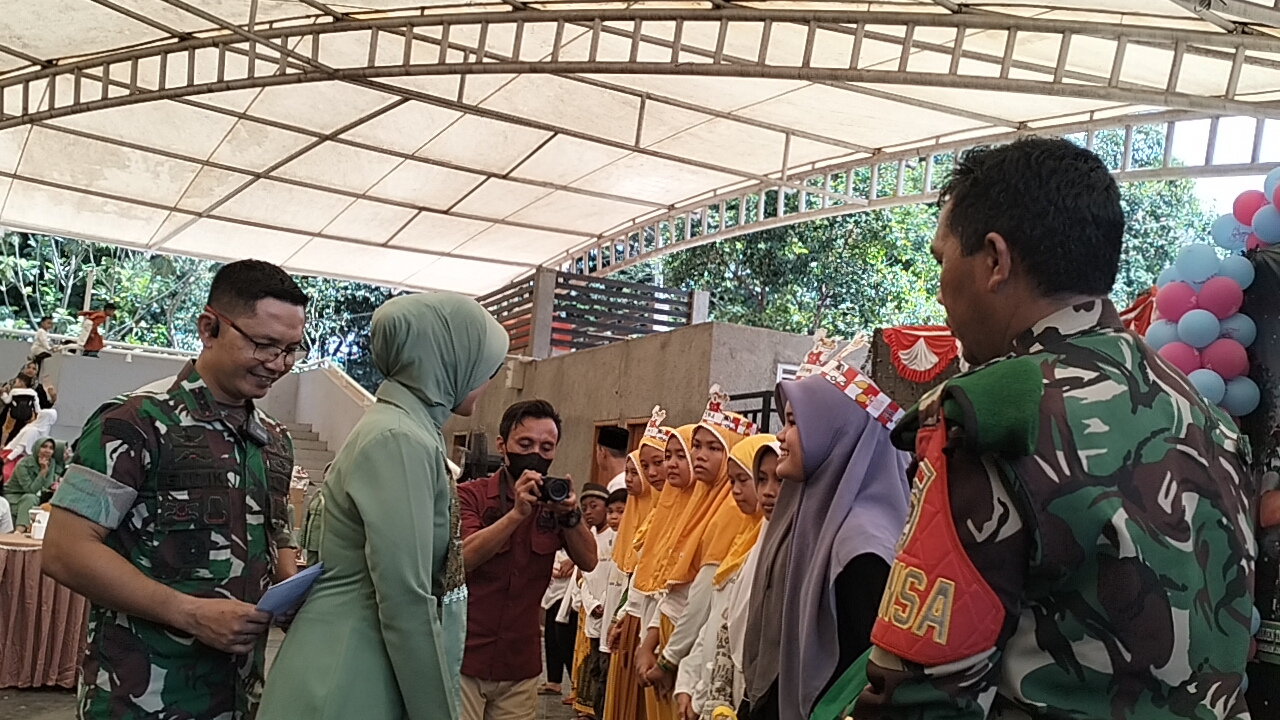 Peringati HUT ke-74 Kodam Jaya, Kodim 0506 Tangerang gelar santunan yatim piatu Peringati HUT ke-74 Kodam Jaya, Kodim 0506 Tangerang gelar santunan yatim piatu