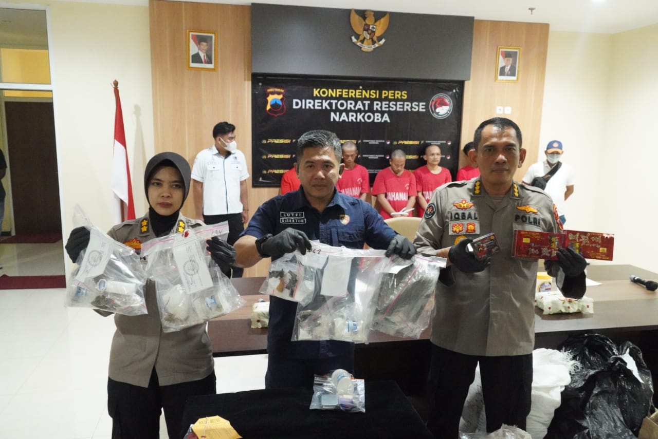 Dalam dua bulan Polda Jateng ungkap 66 kasus narkoba