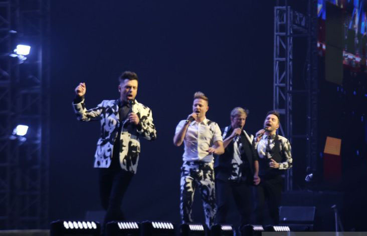Westlife guncang ICE BSD dengan deretan lagu legendaris