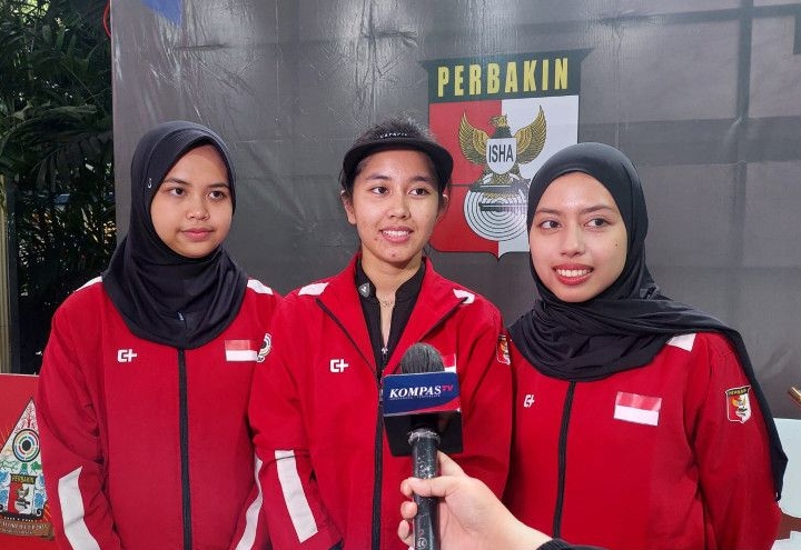 Vidya Rafika, Audrey, dan Diaz sumbang medali di ISSF World Cup 2023 Vidya Rafika, Audrey, dan Diaz sumbang medali di ISSF World Cup 2023
