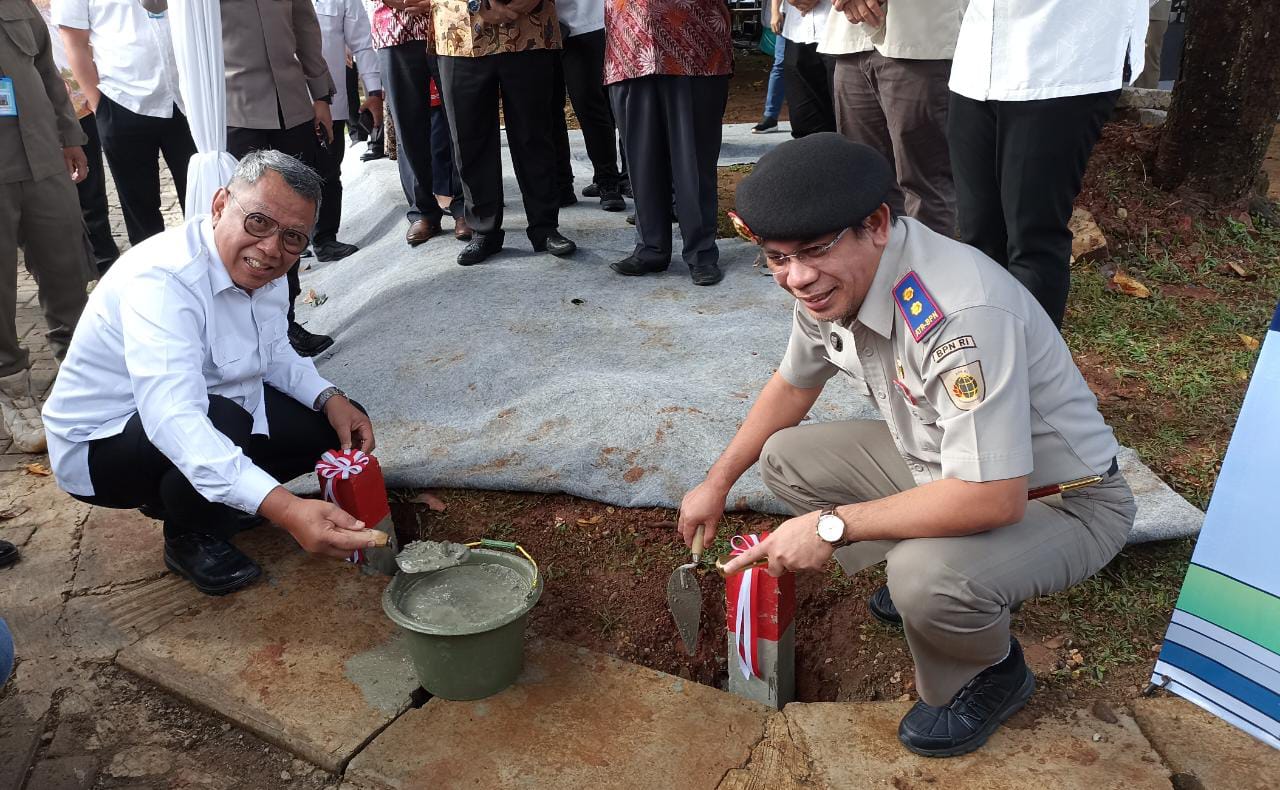 BPN Tangsel lakukan pematokan 132 bidang tanah BPN Tangsel lakukan pematokan 132 bidang tanah