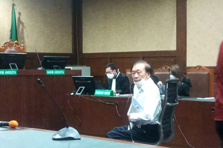 Surya Darmadi tiba di Pengadilan Tipikor jalani sidang vonis