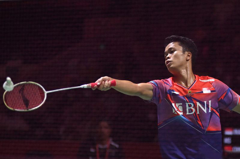 Ginting buka keunggulan Indonesia pada Kejuaraan Beregu Campuran Asia