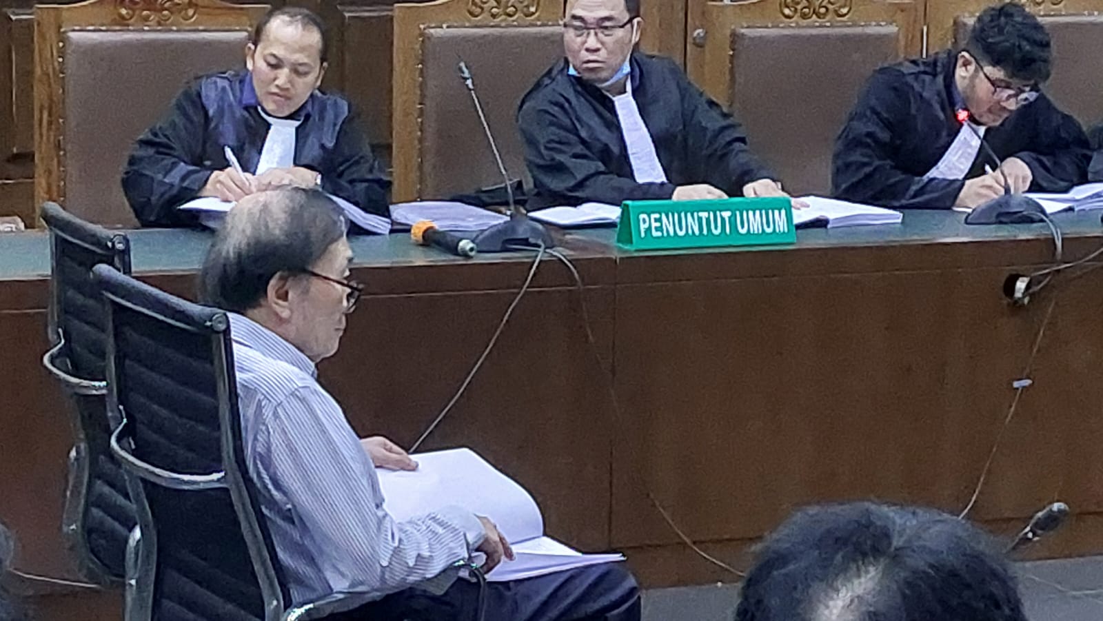 Bacakan pledoi, Surya Darmadi merasa diperlakukan tak adil Bacakan pledoi, Surya Darmadi merasa diperlakukan tak adil