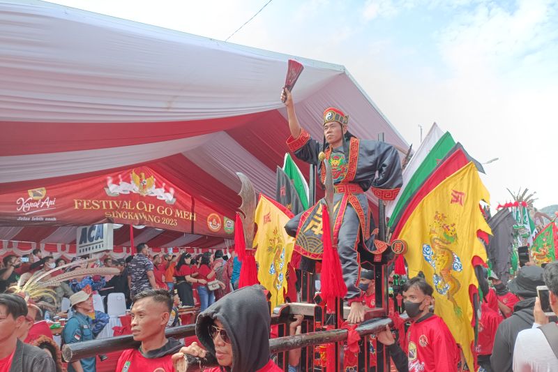 Tatung dan keunikan Cap Go Meh di Singkawang