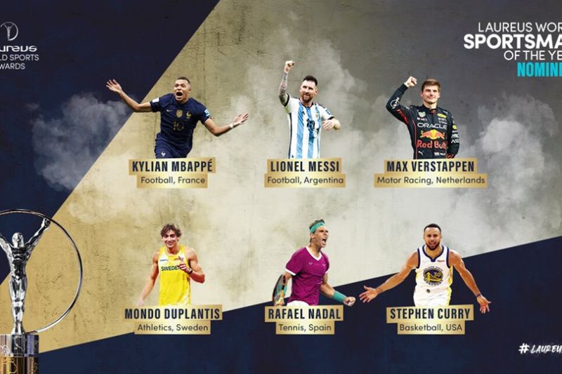Messi, Mbappe, Verstappen perebutkan gelar Sportsman di Laureus Awards Messi, Mbappe, Verstappen perebutkan gelar Sportsman di Laureus Awards