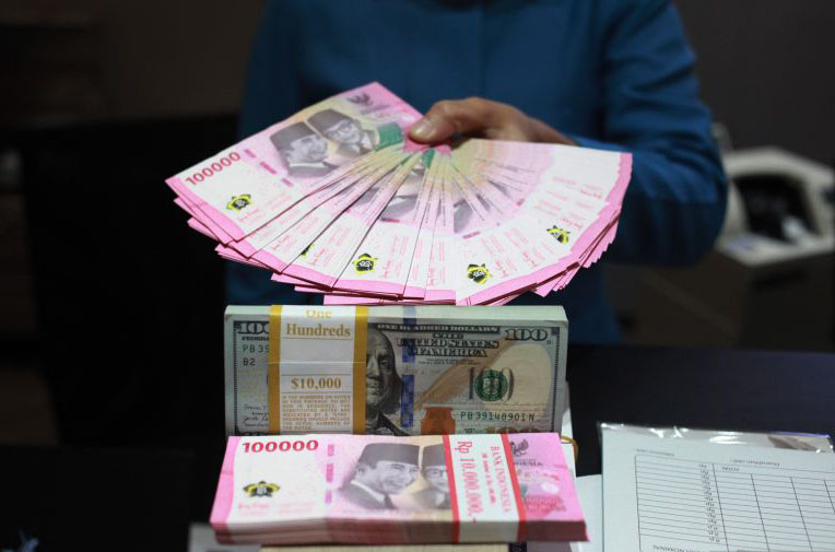 Rupiah Kamis pagi menguat 16 poin