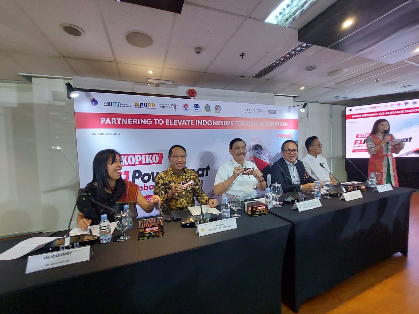 Brand lokal Indonesia, Kopiko sponsori F1 Powerboat skala dunia