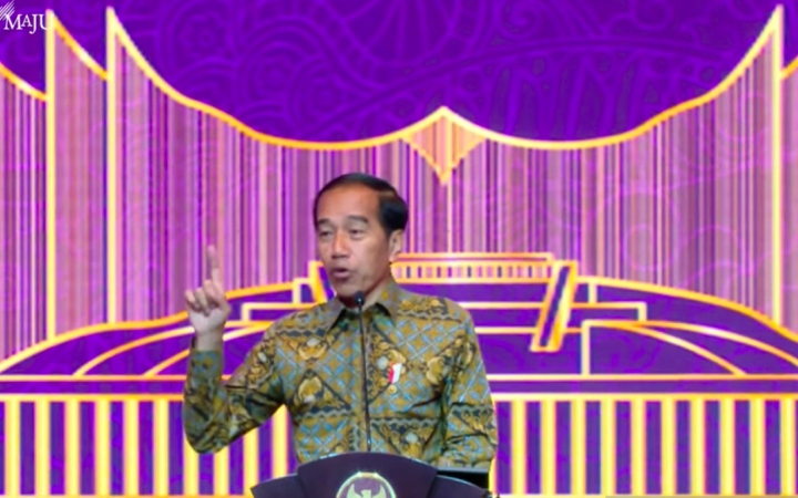 Jokowi minta dukungan konkret industri keuangan untuk hilirisasi Jokowi minta dukungan konkret industri keuangan untuk hilirisasi